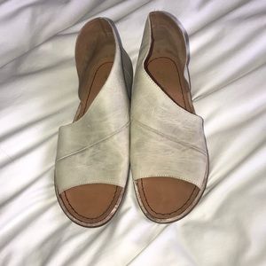 Free people 
Mont Blanc d'Orsay Leather Slip-On